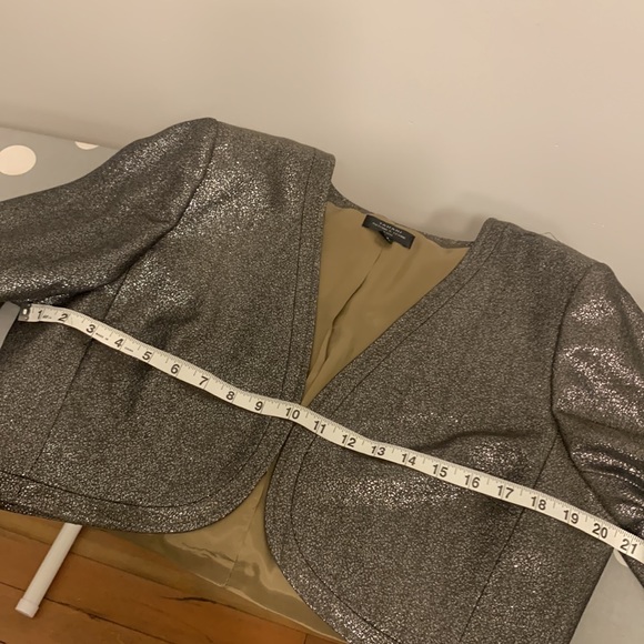 Tahari | Cocktail strapless dress | charcoal grey - Picture 7 of 11